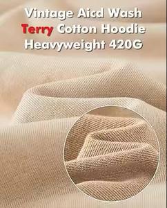 Qualité supérieure 500gsm sweat à capuche lourd coton polaire tissu personnalisé goutte épaule sweat à capuche vierge pour hommes avec la meilleure qualité - Product Image 6