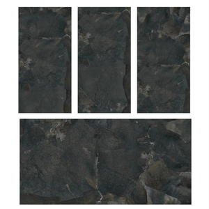 Norwey Nero sứ gốm 600x1200 Đen Slate tường Matt sứ đá cẩm thạch gạch lát sàn màu đen trắng phòng tắm gạch - Product Image 1
