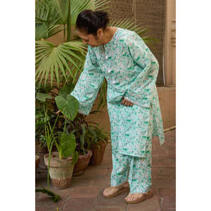 เสื้อเชิ้ตผ้าลินินพิมพ์ลายดอกไม้ 1 ตัว รุ่น SL-62002 ระบายอากาศได้ดีและมีสไตล์ - Product Image 3