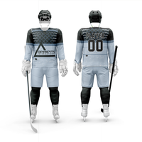 Maillots de hockey sur glace personnalisables imprimés respirants à manches courtes séchage rapide 100 % polyester grande taille pour hommes et femmes
