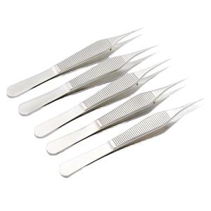 Pinzas Adson de 12 cm, 1x2 Dientes, Juego de Instrumentos Quirúrgicos Desechables de Un Solo Uso, Trasplante Capilar Manual - Product Image 6