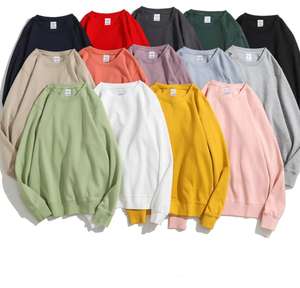 Sudaderas de cuello redondo de manga larga atléticas con serigrafía o logotipo personalizado bordado informal para hombre de alta calidad - Product Image 3