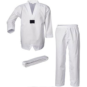Arts martiaux pour enfants portent la dernière conception uniformes de Taekwondo sur mesure Jiu Jitsu Kimono haute qualité séchage rapide respirant - Product Image 1