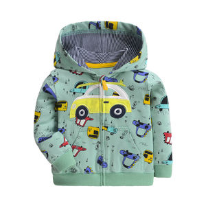 2025 meilleure qualité nouvelle mode 100% coton enfants tout-petits garçons sweats à capuche manches longues bébé garçons sweats à capuche - Product Image 1