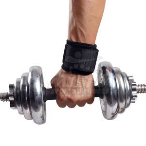 Muñequeras de alta resistencia para entrenamiento de gimnasia Correa elástica fuerte para muñequeras de levantamiento de pesas - Product Image 1