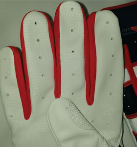 Adult Youth Baseball <b>Batting</b> Gloves Cabretta Sheepskin Leather Custom Short Cuff Softball Men's Baseball <b>Batting</b> Gloves - Product Image 3