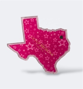 Wholesale Hello Kitty Acrylic Lash Box Custom Texas Shape <b>Square</b> Eco-Friendly Custom Logo Low MOQ Beauty <b>Tool</b> Eyelash <b>Tools</b> - Product Image 6