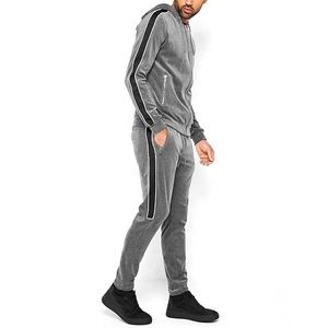 ชุดวอร์มผ้ากำมะหยี่สำหรับผู้ชายชุดวอร์มผ้ากำมะหยี่พร้อมโลโก้แบบกำหนดเอง - Product Image 5