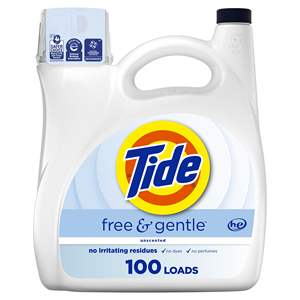Original Scent Tide Free & Gentle Liquid <b>Laundry</b> <b>Detergent</b> 57 Pacs Capsule - Product Image 3
