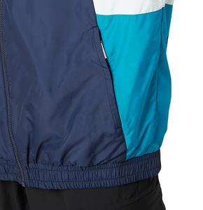 Chaqueta Cortavientos Personalizada de Estilo Urbano para Hombre, de Algodón y Lona, con Cuello Alto, Bloques de Color, Bolsillo con Solapa Frontal y Forro de Malla - Product Image 6