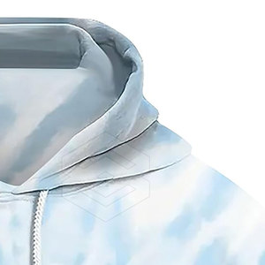 Sudaderas con capucha de gran tamaño para hombres Invierno Sólido ODM Diseño personalizado Transpirable 100% Jersey de algodón orgánico - Product Image 2