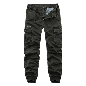 Pantalon cargo décontracté pour homme à cordon de serrage réglable - Haute qualité, respirant, séchage rapide, écologique, nylon/coton/polyester - Product Image 4