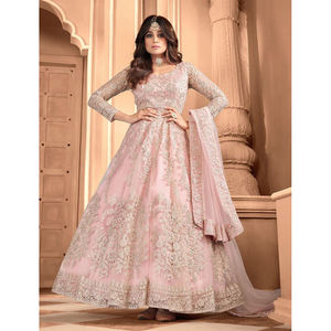 ชุดแต่งกายสำหรับผู้หญิงทุกฤดูดีไซน์แฟนซีชุดแต่งกายแมกซี่แบบปักสไตล์คลาสสิกใส่สบายน้ำหนักเบา - Product Image 1