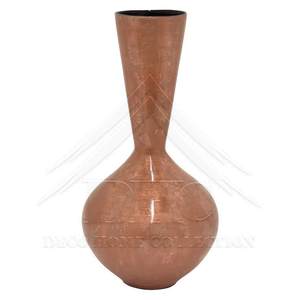 Vase à fleurs en métal au design côtier contemporain élégant et minimaliste pour la décoration de mariage-en fer - Product Image 2