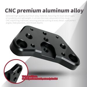 ฐานยึดอะแดปเตอร์อเนกประสงค์สำหรับรถมอเตอร์ไซค์ Xilla สีดำ ทำจากอลูมิเนียมอัลลอย สำหรับ HONDA DAX125 - Product Image 5