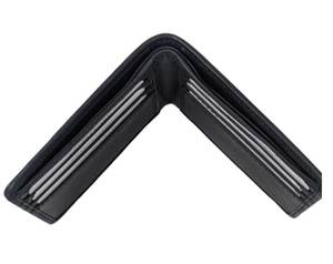 Portefeuille porte-cartes en cuir véritable pour homme, style décontracté de créateur, avec fermeture portable, prix du marché, vente chaude - Product Image 2