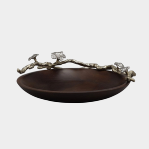 Tazón para servir comida de madera Natural de diseño atractivo, tazón decorativo para servir, decoración del hogar, utensilios de cocina, centro de mesa, tazón para servir aperitivos - Product Image 4