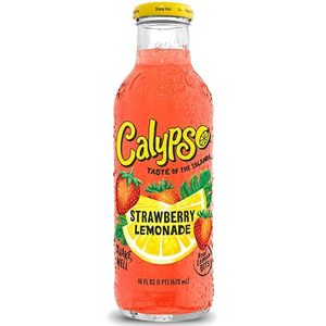 CalypsoStrawberry Lemonade Paquete de 12, botellas de 16 oz - Product Image 1