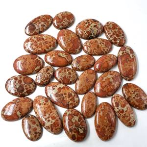 Lote al por mayor de 2025, cabujones de jaspe de asteroide Natural, piedras preciosas sueltas curativas certificadas de cristal de cuarzo de corte ovalado pulido a mano - Product Image 3