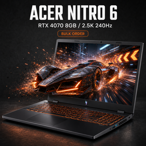 สำหรับ Acer Nitro 6 แล็ปท็อปเกมมิ่งขนาด 16 นิ้ว Intel Core i7-14650HX RTX 4070 8GB 2.5K 240Hz 16GB 32GB DDR5 1TB SSD ขายส่ง - Product Image 1