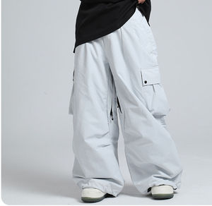 Nuevos pantalones de esquí sueltos de estilo Hip Hop Unisex holgados transpirables a prueba de viento impermeables ligeros para deportes al aire libre - Product Image 3