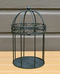 Cage décorative traditionnelle pour intérieur extérieur maison jardin mariage décoratif suspendu cage à oiseaux fil lanterne bougeoirs 2023