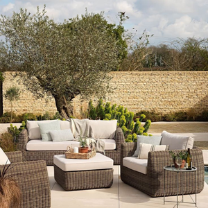 3 ans de garantie, ensemble de jardin en rotin et aluminium Design moderne Origine du Vietnam pour le mobilier d'extérieur Imperméable - Product Image 6