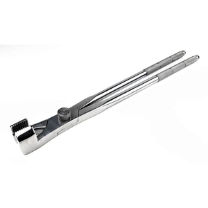 Forceps à mâchoires molaires avec vis de réglage du point d'appui, outil d'extraction dentaire pour chevaux, forceps dentaire vétérinaire pour molaires équines - Product Image 2