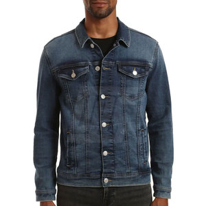 แจ็กเก็ตยีนส์สำหรับผู้ชายเสื้อแจ็กเก็ตฤดูหนาวระบายอากาศได้สำหรับกลางแจ้งโลโก้ตามสั่ง - Product Image 2