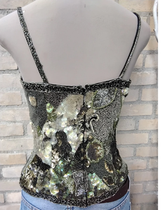 Camisolas de Lentejuelas con Cuentas para Mujer, Personalizables, Estilo Bohemio, Largas, Transpirables, de Secado Rápido, Ecológicas, 100% Poliéster, al por Mayor - Product Image 2