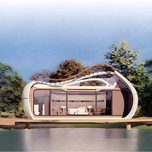 Nuova Casa Prefabbricata Modulare di Lusso in Container, Anti-Sismica, per <span class=keywords><strong>Affitto</strong></span>, Spedizione dalla Cina tramite Alibaba - Product Image 1