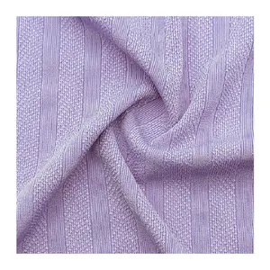 柔软的手感弹力毛衣针织雪尼尔面料用于春季和秋季保暖毛衣