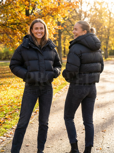 Whole Sale <b>Hooded</b> Puffer Jacket <b>Winter</b> Warm Quilted Short <b>Coat</b> Lightweight Down Style Casual Fashion Breathable Puffer Jackets - Product Image 2