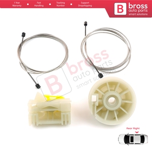 ชุดซ่อมมอเตอร์กระจกหน้าต่าง BWR368 ประตูหลังขวา สำหรับ Meriva MK1 A X03 ปี 2003-2010 93362664 - Product Image 6