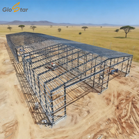 Structure en acier certifiée GLOSTAR résistante aux séismes pour les zones à risque élevé de tremblements de terre, répondant aux normes internationales de construction