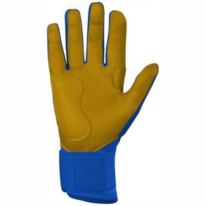 Guantes de bateo para entrenamiento de béisbol con correa de muñeca ajustable Tela transpirable y palma antideslizante duradera - Product Image 2