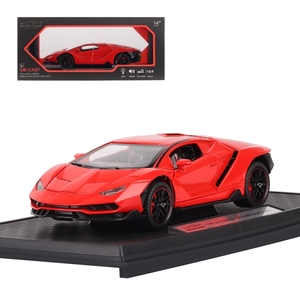 โมเดลรถของเล่นหล่อขึ้นรูป Lamborghini Centenario สีแดง ขนาด 1:24 สำหรับเด็กอายุ 14 ปีขึ้นไป - Product Image 1