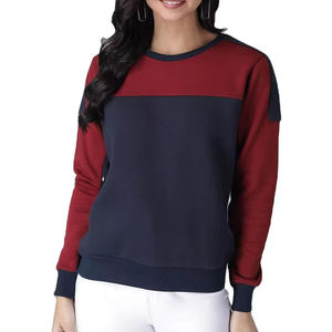 เสื้อสเวตเชิ้ตผู้หญิงปี 2024 ปักโลโก้ตามสั่ง คุณภาพสูง ผ้าฝ้าย 100% แขนยาว คอกลม ดีไซน์ลำลอง สำหรับฤดูใบไม้ร่วงและฤดูหนาว สวมใส่สบาย - Product Image 1