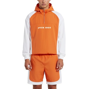 New Style Eco-Friendly Breathable Regular Fit Windproof Waterproof 2 Pieces Workout Set for Men Custom Printed Logo Streetwear - Product Image 1
