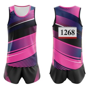 Uniformes Deportivos Unisex de Verano para Atletismo, Calidad Superior, 100% Poliéster, Transpirables, Estampados, Diseños Únicos para Correr - Product Image 4