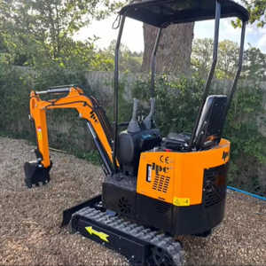 Mini-excavatrice JPC H12 multifonctionnelle, application large, indispensable pour l'ingénierie, qualité professionnelle. - Product Image 1