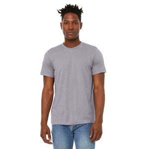 Bella Canvas 3301 UNISEX SUEDED TEE Sueded Jersey Costura lateral Ajuste al por menor Camiseta preencogida Camiseta transpirable Camiseta unisex - Product Image 1