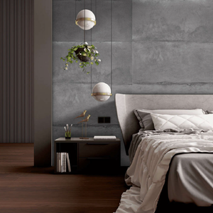 Azulejos de porcelana vitrificada, en tamaño de 600x1200mm, con superficie de tallado con acabado mate utilizado en dormitorio - Product Image 1