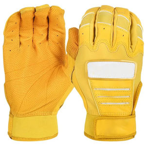 2025 Design Top Quality Custom Logo <b>Baseball</b> <b>Gloves</b> Wholesale Supplier Goatskin Leather Short Cuff Softball Batting <b>Gloves</b> - Product Image 5