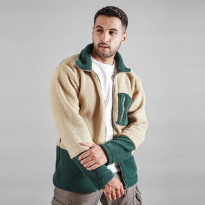 Chaqueta de invierno personalizada de alta calidad Chaqueta de lana polar para hombre Nuevo estilo con cuello levantado para la temporada de invierno - Product Image 1