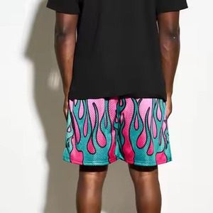 Pantalones cortos de baloncesto de secado rápido de malla transpirable de poliéster 100% al por mayor de alta calidad Just Don Sport Pieces - Product Image 6