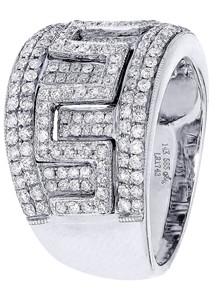 Bague Hip Hop de luxe en or 10K 14K 18K pour homme, glace tendance VVS cultivé en laboratoire, alphabet arrondi avec diamants, bijoux fantaisie, cadeau - Product Image 4