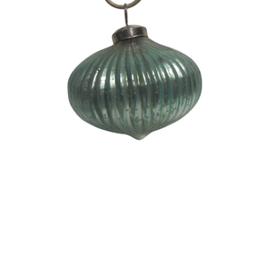 แก้วตกแต่งคริสต์มาสดีไซน์ทันสมัย & เหล็กแขวนหัวผักกาด Tourquour สไตล์ทันสมัยประดับต้นคริสต์มาสบอล - Product Image 1