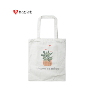 ถุงผ้าแคนวาสสีธรรมชาติบรรจุในถุงโพลีถุงโพลีพร้อมโลโก้ตามสั่งโดยผู้ผลิตในเวียดนาม - Product Image 1