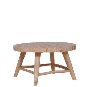 Table basse en teck, bois naturel durable, pièce maîtresse élégante et artisanale pour les espaces de vie modernes - Product Image 2